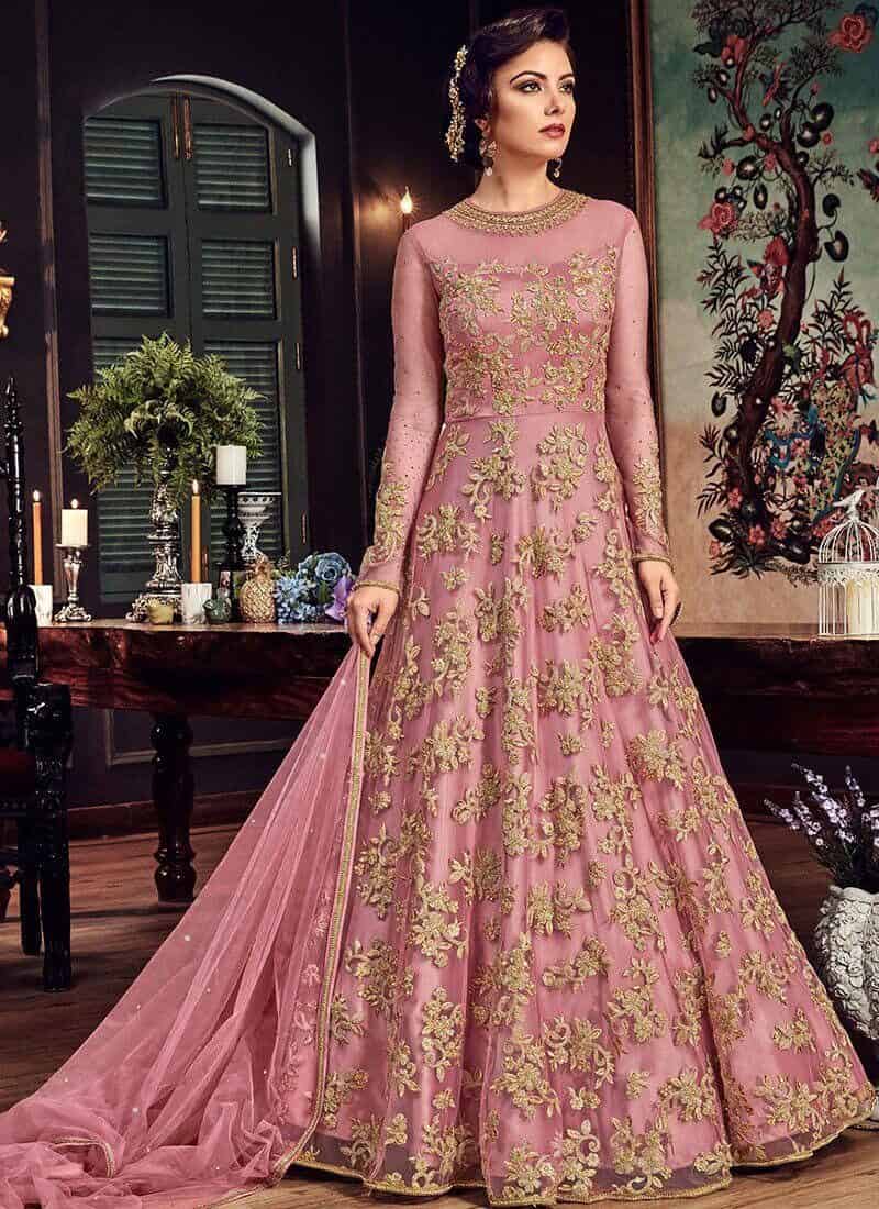 anarkali suits for parties