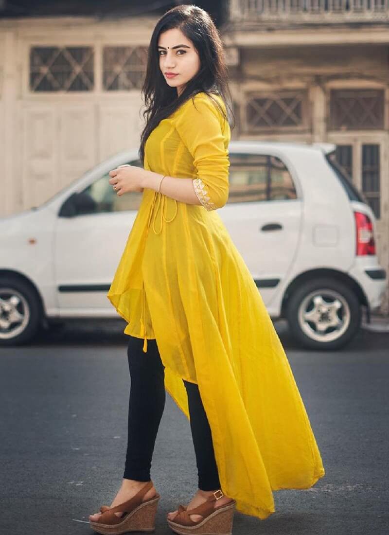 up down stylish kurti